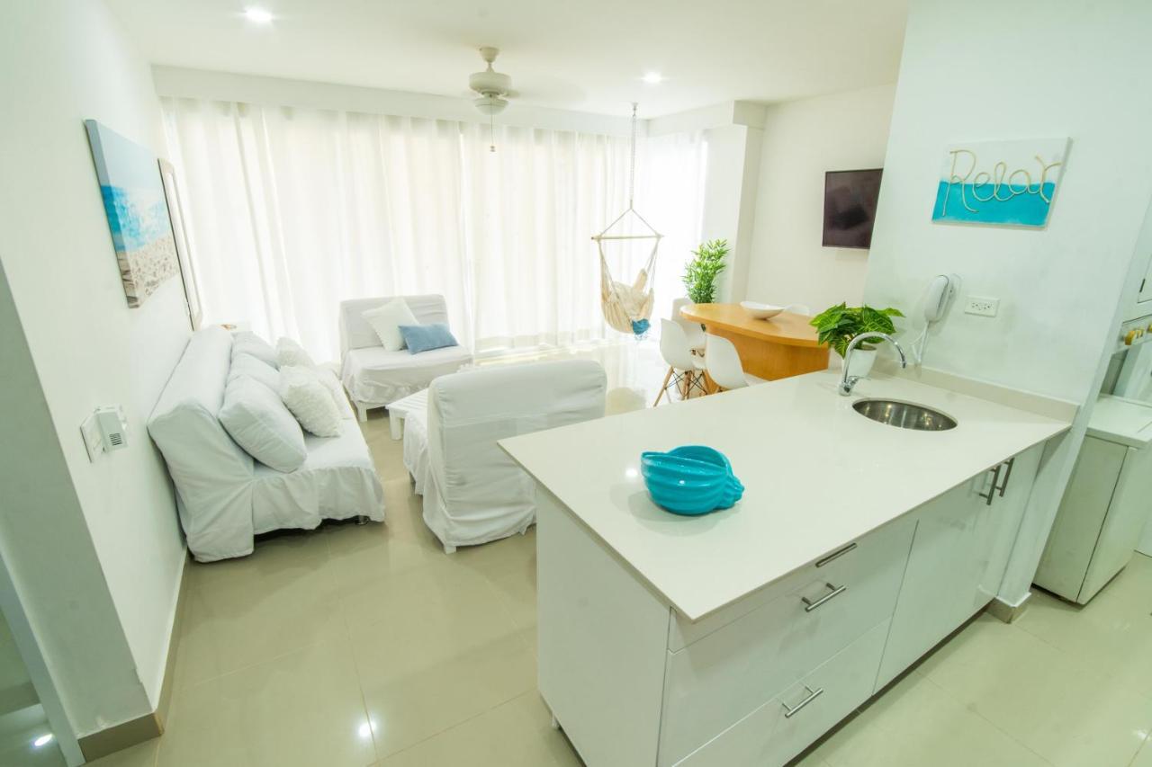 Hermoso Apartamento En La Playa Cartagena Exterior foto