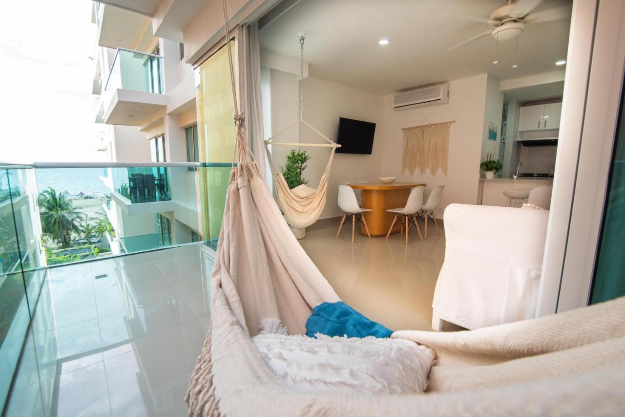 Hermoso Apartamento En La Playa Cartagena Exterior foto