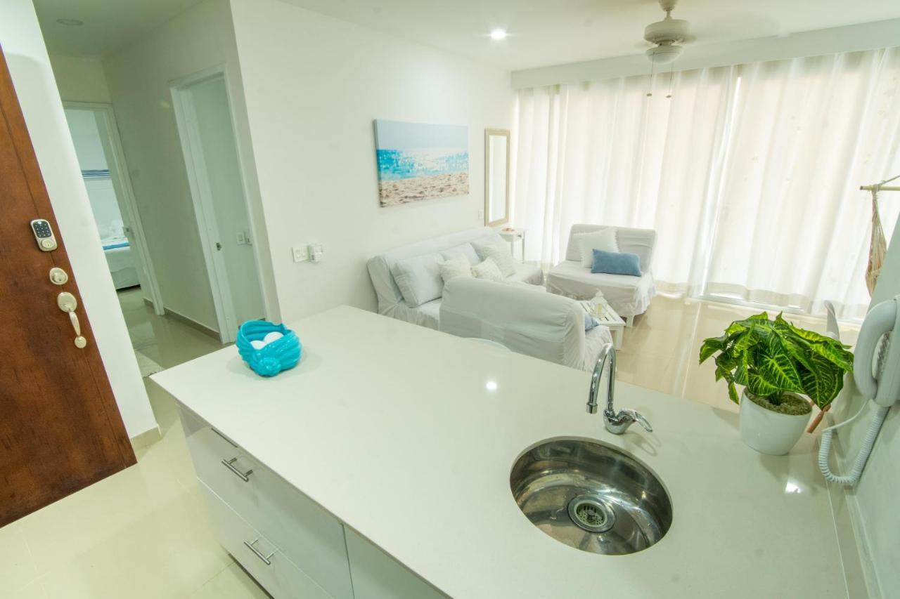 Hermoso Apartamento En La Playa Cartagena Exterior foto